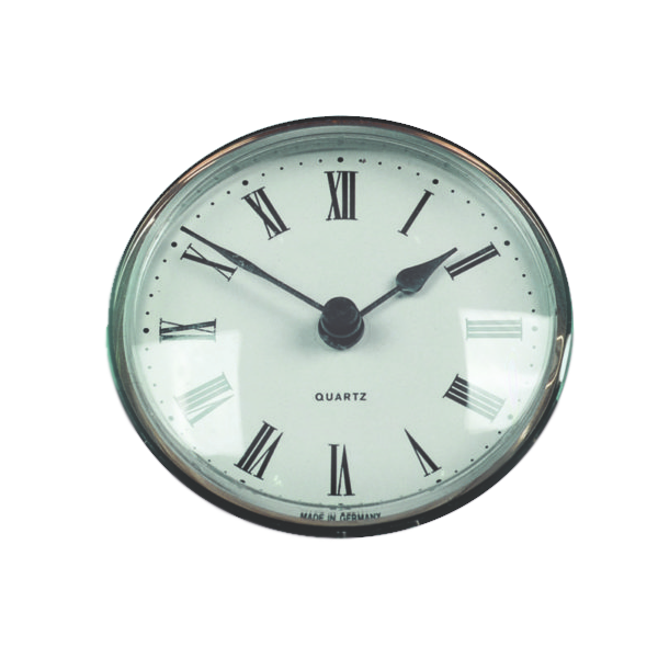 72mm Round Caravan Clock Winchester Caravans